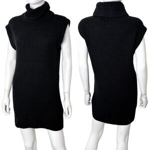 Abercrombie & Fitch Black Turtleneck Sweater